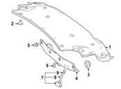 Mercedes Deck Lid Handle - Genuine Mercedes 23175800029051