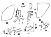 Mercedes Door Edge Guard - Genuine Mercedes 29069703009G44
