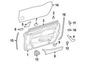 Mercedes Door Edge Guard - Genuine Mercedes 1706970151