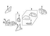 Mercedes Door Mirror Housing - Genuine Mercedes 2308100479