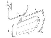 Mercedes Door Seal - Genuine Mercedes 1717200354