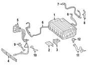 Mercedes Drive Motor Battery Pack Control Module Wiring Harness - Genuine Mercedes 2225402039