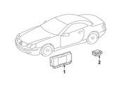 Mercedes Electronic Stability System Control Module - Genuine Mercedes 2115406845