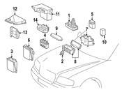 Mercedes Electronic Stability System Control Module - Genuine Mercedes 2025454632