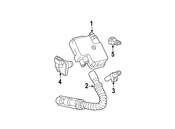 Mercedes Engine Camshaft Position Sensor - Genuine Mercedes 0031539728