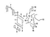Mercedes Engine Coolant Pipe - Genuine Mercedes 2732000718