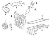 Mercedes Engine Cover - Genuine Mercedes 1111500075