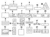 Mercedes Engine Decal - Genuine Mercedes 2045843183