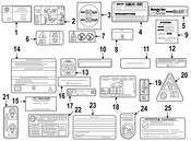 Mercedes Engine Decal - Genuine Mercedes 2125842807