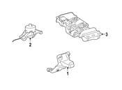 Mercedes Engine Mount Support Bracket - Genuine Mercedes 1772233800