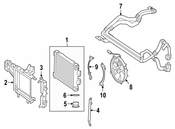 Mercedes Engine Oil Cooler Bracket - Genuine Mercedes 4635000702