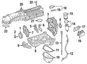 Mercedes Engine Oil Dipstick - Genuine Mercedes 2760101372