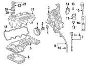 Mercedes Engine Oil Dipstick Tube - Genuine Mercedes 1120100866