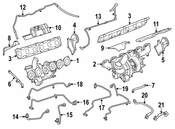 Mercedes Engine Oil Pump Pickup Tube - Genuine Mercedes 2751861215