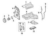 Mercedes Engine Valve Cover - Genuine Mercedes 6420160724