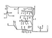 Mercedes Engine Wiring Harness - Genuine Mercedes 2741509901