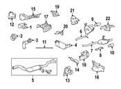 Mercedes Exhaust Temperature Sensor - Genuine Mercedes 0071536628