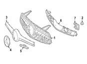 Mercedes Grille Emblem - Genuine Mercedes 2318172000