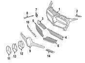 Mercedes Grille Emblem - Genuine Mercedes 190817080064