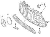 Mercedes Grille Emblem - Genuine Mercedes 1778173600