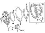 Mercedes Hybrid Electric Motor Wiring Harness - Genuine Mercedes 2125403302