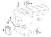 Mercedes Ignition Knock (Detonation) Sensor - Genuine Mercedes 0031537828