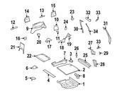 Mercedes Quarter Panel Trim Cap - Genuine Mercedes 16469100339051