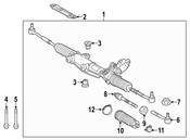 Mercedes Rack and Pinion Assembly - Genuine Mercedes 230460120080