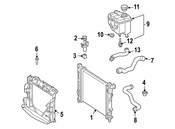Mercedes Radiator Coolant Hose - Genuine Mercedes 2095011782