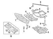 Mercedes Radiator Support Air Duct - Genuine Mercedes 2075000555