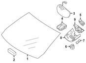 Mercedes Rain Sensor - Genuine Mercedes 2469012504