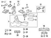 Mercedes Stability Control Switch - Genuine Mercedes 21082135517C45