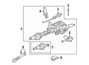 Mercedes Steering Column - Genuine Mercedes 2124605016