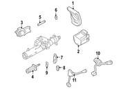 Mercedes Steering Column Tilt Motor - Genuine Mercedes 1295400788