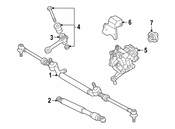 Mercedes Steering Gear Box - Genuine Mercedes 170460080080