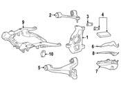 Mercedes Steering Knuckle - Genuine Mercedes 1903301501