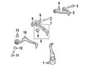 Mercedes Steering Knuckle - Genuine Mercedes 2233323700