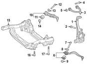 Mercedes Steering Knuckle - Genuine Mercedes 2903306500