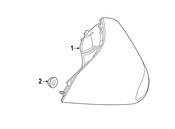 Mercedes Tail Light Assembly - Genuine Mercedes 2579063000