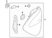 Mercedes Tail Light Assembly - Genuine Mercedes 1669060402
