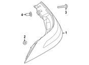 Mercedes Tail Light Assembly - Genuine Mercedes 2909061100