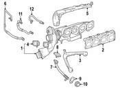 Mercedes Turbocharger - Genuine Mercedes 2640903700
