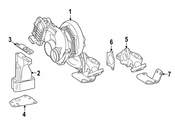 Mercedes Turbocharger - Genuine Mercedes 642090158680