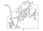 Mercedes Turbocharger - Genuine Mercedes 651090708087
