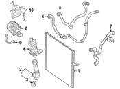 Mercedes Turbocharger Intercooler Hose - Genuine Mercedes 1675010805