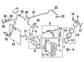 Mercedes Turbocharger Intercooler Hose - Genuine Mercedes 2058309005