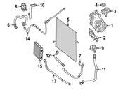 Mercedes Turbocharger Intercooler Hose - Genuine Mercedes 2225003300
