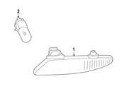 Mercedes Turn Signal Light Assembly - Genuine Mercedes 2308201021