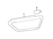 Mercedes Turn Signal Light Assembly - Genuine Mercedes 2429060242