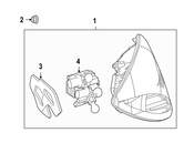 Mercedes Turn Signal Light Socket - Genuine Mercedes 2168200501